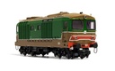 FS, locomotiva diesel D.445, 1a serie, livrea d'origine verde/isabella, ep. IV-V (2)