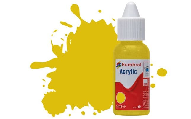 Acrylic Paint: 81 - Pale Yellow - Matt - (14ml) (1)