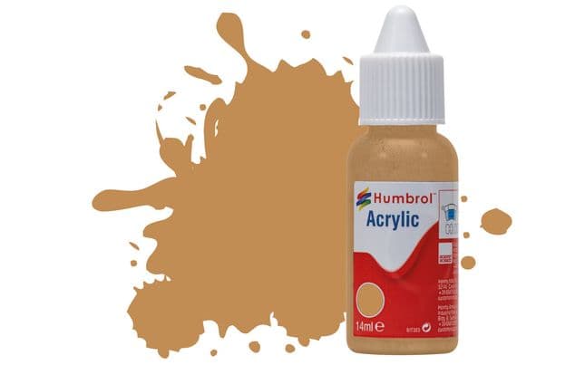 Acrylic Paint: 225 - Middle Stone - Matt - (14ml) (1)