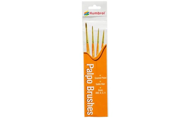 Palpo Brush Pack - (Sizes: 000/0/2/4) (1)