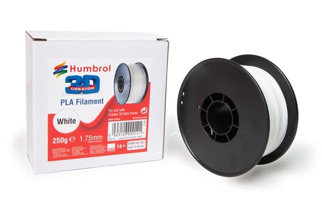 PLA Filament (White) (2)