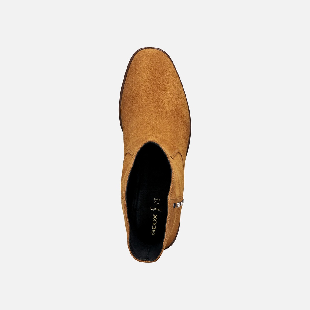 ELIEBETH MUJER - Botines cowboy de ante (5)