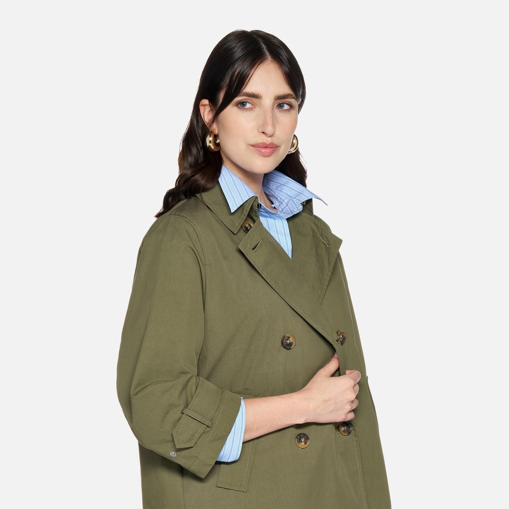 LAMPEDUSA MUJER - Gabardina corta (4)