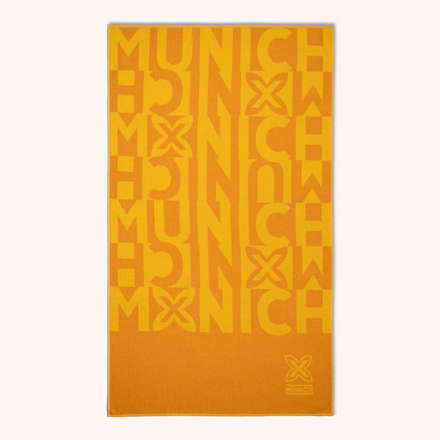 Navy blue cotton MUNICH towel. (6)