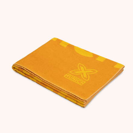 Navy blue cotton MUNICH towel. (7)