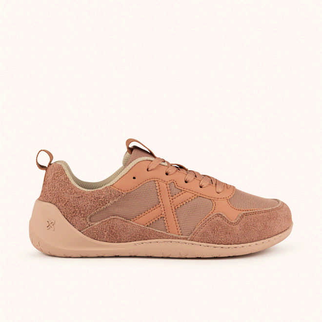 MUNICH FLEXING 09 Terracotta and sand Wild Feet "Barefoot" sneakers with wide toe box (1)