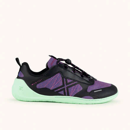 MUNICH FREESTEP 05 Salmon and mauve Wild Feet "Barefoot" sneakers with wide toe box (8)