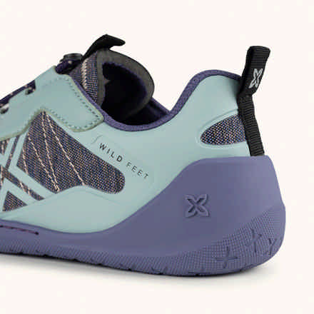 MUNICH FREESTEP 05 Salmon and mauve Wild Feet "Barefoot" sneakers with wide toe box (11)