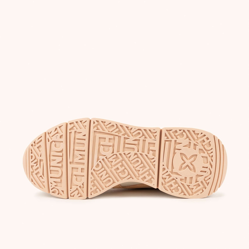 MUNICH MAMBA 04 High-volume and contemporary aesthetic sneakers Beige, Ochre and Animal Print (5)