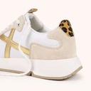 MUNICH MAMBA 04 High-volume and contemporary aesthetic sneakers Beige, Ochre and Animal Print (9)