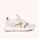 MUNICH MAMBA 05 High-volume and contemporary aesthetic sneakers White, Beige, Gold and Animal Print (2)