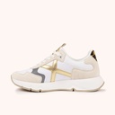 MUNICH MAMBA 05 High-volume and contemporary aesthetic sneakers White, Beige, Gold and Animal Print (4)
