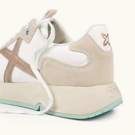 MUNICH MAMBA 05 High-volume and contemporary aesthetic sneakers White, Beige, Gold and Animal Print (11)