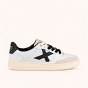 MUNICH LEGIT 120 Sneakers Retro tennis and skate classic design in White and Black (1)