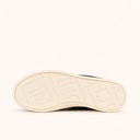 MUNICH LEGIT 122 Sneakers Retro tennis and skate night aesthetic in Black, Grey and White (5)