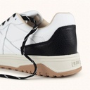 MUNICH TENNEZ 16 Sneakers Retro tennis and skate casual style in White, Caramel and Black (3)