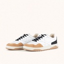 MUNICH TENNEZ 16 Sneakers Retro tennis and skate casual style in White, Caramel and Black (6)