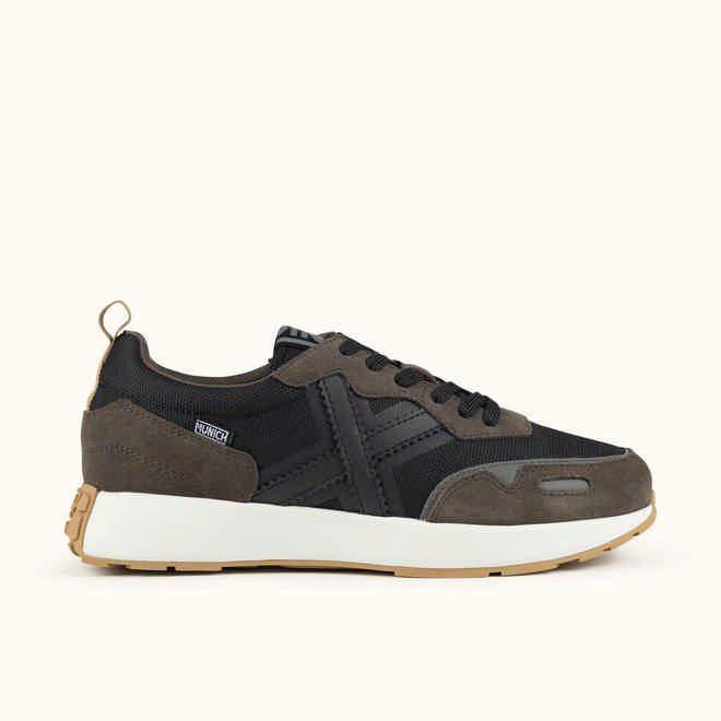 MUNICH XEMINE 110 Urban sports sneakers in Black and Brown (1)