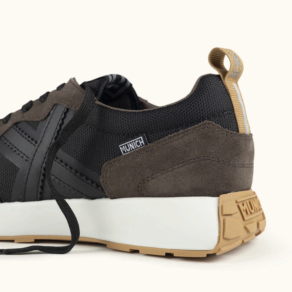MUNICH XEMINE 110 Urban sports sneakers in Black and Brown (3)