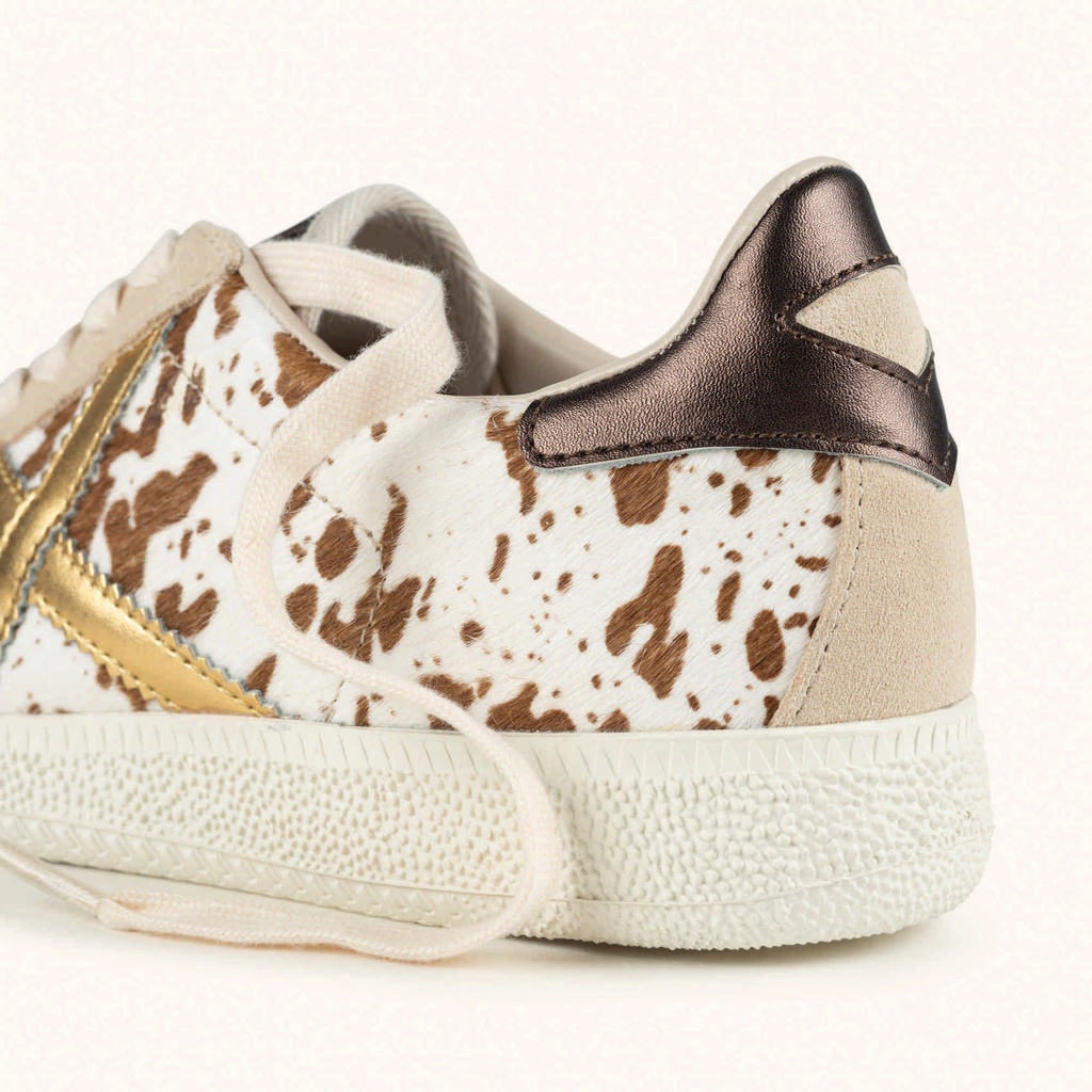 MUNICH BARRU 243 Sneakers of urban style Beige, Gold and Brown (3)