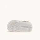 MUNICH BABY GOAL W 33 Kids Barefoot classic and flat sneakers Beige with Animal Print and Velcro (5)
