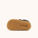 MUNICH BABY GOAL W 37 Classic and flat kids' trainers in navy blue and red with velcro closure (5)