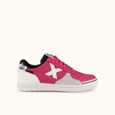 MUNICH G3 469 Indoor football shoes in fuchsia and white. (2)
