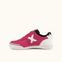 MUNICH G3 469 Indoor football shoes in fuchsia and white. (4)