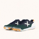 MUNICH G-3 470 Futsal shoe Dark Green and Navy Blue with White and Orange Details (6)
