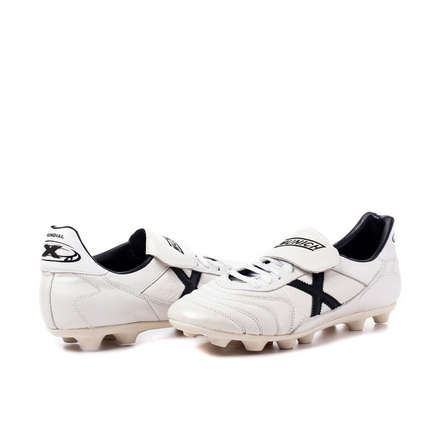 MUNICH MUNDIAL U25 Zapatillas fÃºtbol sala de piel estilo clÃ¡sico Blanco (11)