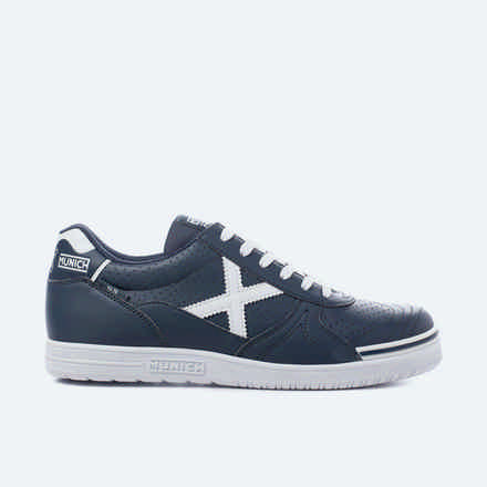MUNICH G3 PROFIT 44 Zapatillas fÃºtbol sala Azul Marino y Blanco (2)