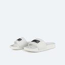 Zapatillas clÃ¡sicas y planas de verano en color blanco y logo munich negro MUNICH FLAT SLIDER 42 (2)