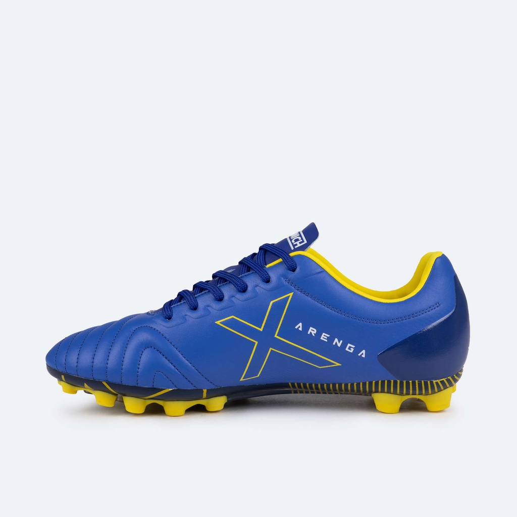 MUNICH ARENGA 311 Zapatillas de fÃºtbol de diseÃ±o potente y estable Azul y Amarillo (4)
