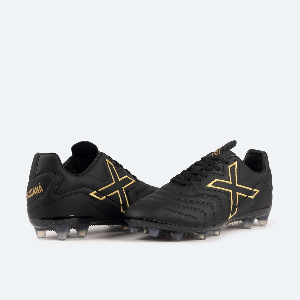 MUNICH MARACANA AG-23 07 Zapatillas fÃºtbol sala Negro y Dorado (3)