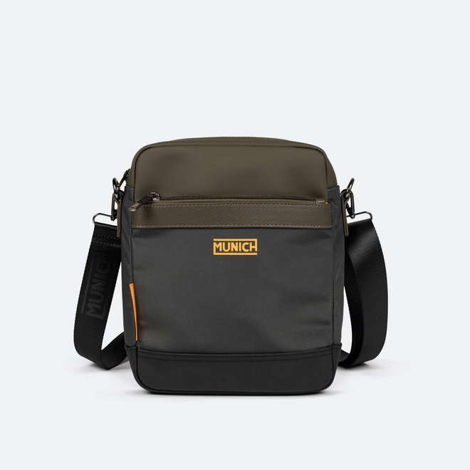 Bandolera Kaki de Alta Resistencia con Bolsillo Frontal JUNGLE CROSSBODY (1)