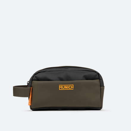Neceser Kaki de Alta Resistencia con Bolsillo Oculto JUNGLE TOILETRY BAG (2)