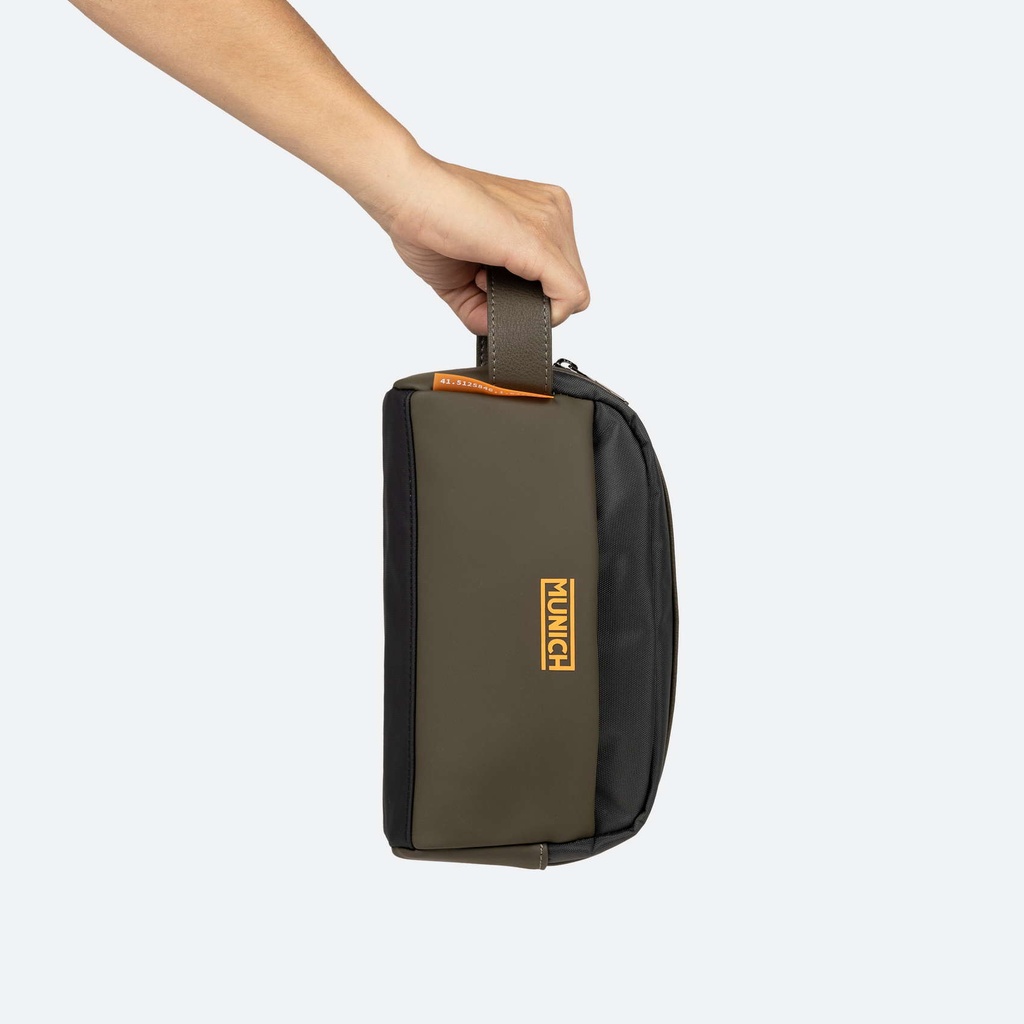 Neceser Kaki de Alta Resistencia con Bolsillo Oculto JUNGLE TOILETRY BAG (6)