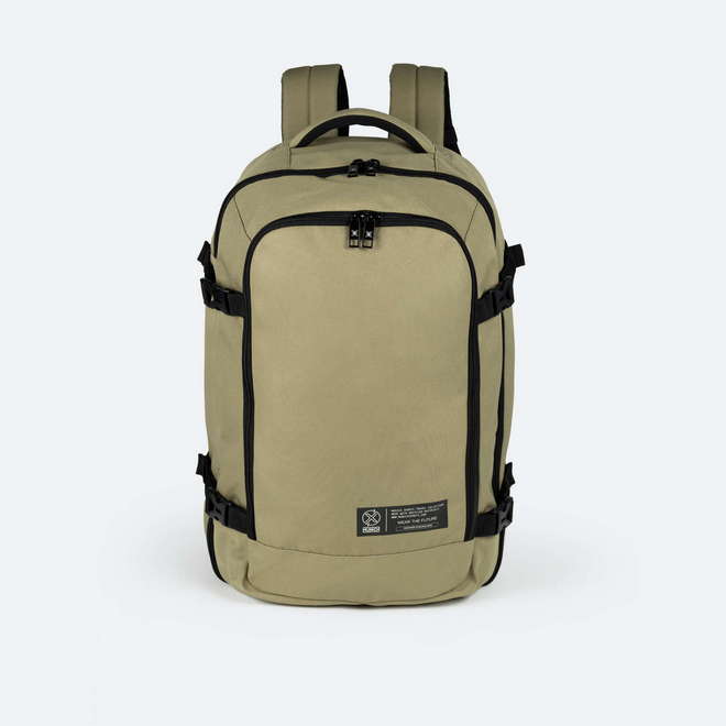 Mochila beige de poliÃ©ster reciclado MUNICH GATE X-39 BACKPACK CABIN (1)