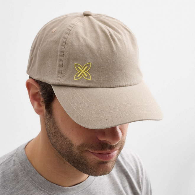 Gorra MUNICH catcher lifestyle de algodón beige (1)