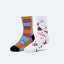 Calcetines invisibles moda MUNICH tipo zapatilla en mezcla de algodón-poliéster-elastano. (7)