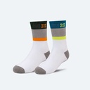 Calcetines MUNICH crew sport de algodón-poliéster-espandex negro (5)