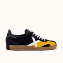 MUNICH ARQUERO 29 Zapatillas clÃ¡sicas balonmano retro negro y amarillo profesional (1)