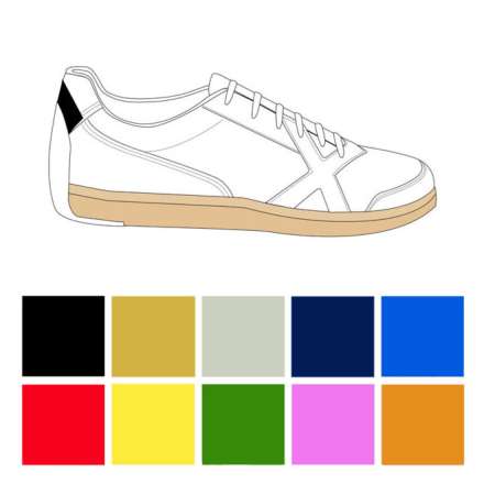 MUNICH ARQUERO 29 Zapatillas clÃ¡sicas balonmano retro negro y amarillo profesional (9)