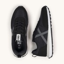 MUNICH RUSH 06 Retro Running Zapatilla Deportiva Negra con Detalles en Antracita y Gris (7)