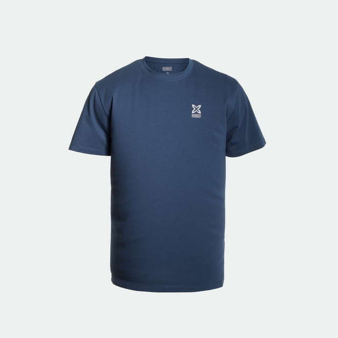 Camiseta MUNICH de algodón azul marino (1)