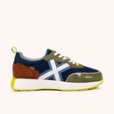 MUNICH XEMINE 70 Sneakers Zapatilla Deportiva Unisex Blanca y Gris con Plataforma (7)