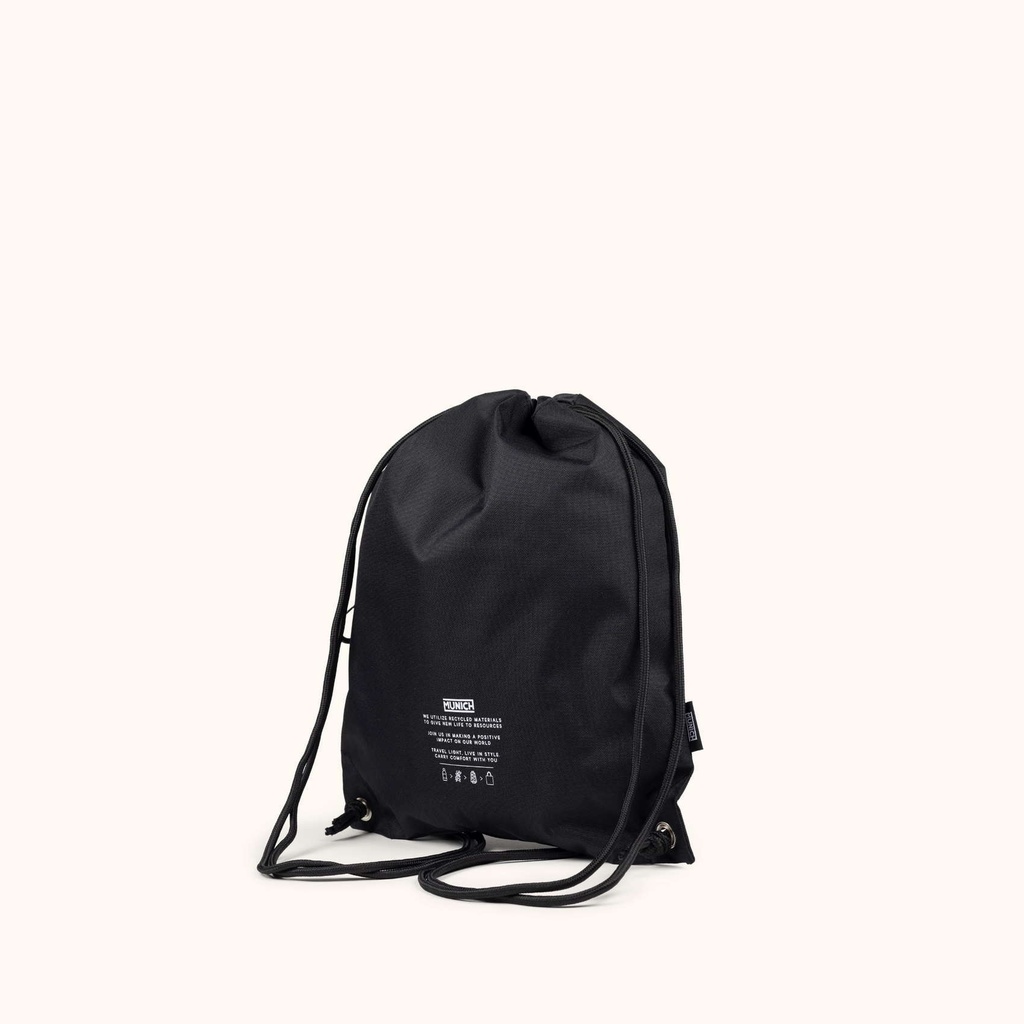 MUNICH 7113492 Bolsa de gimnasio reciclado Gym Sports (negro) (4)