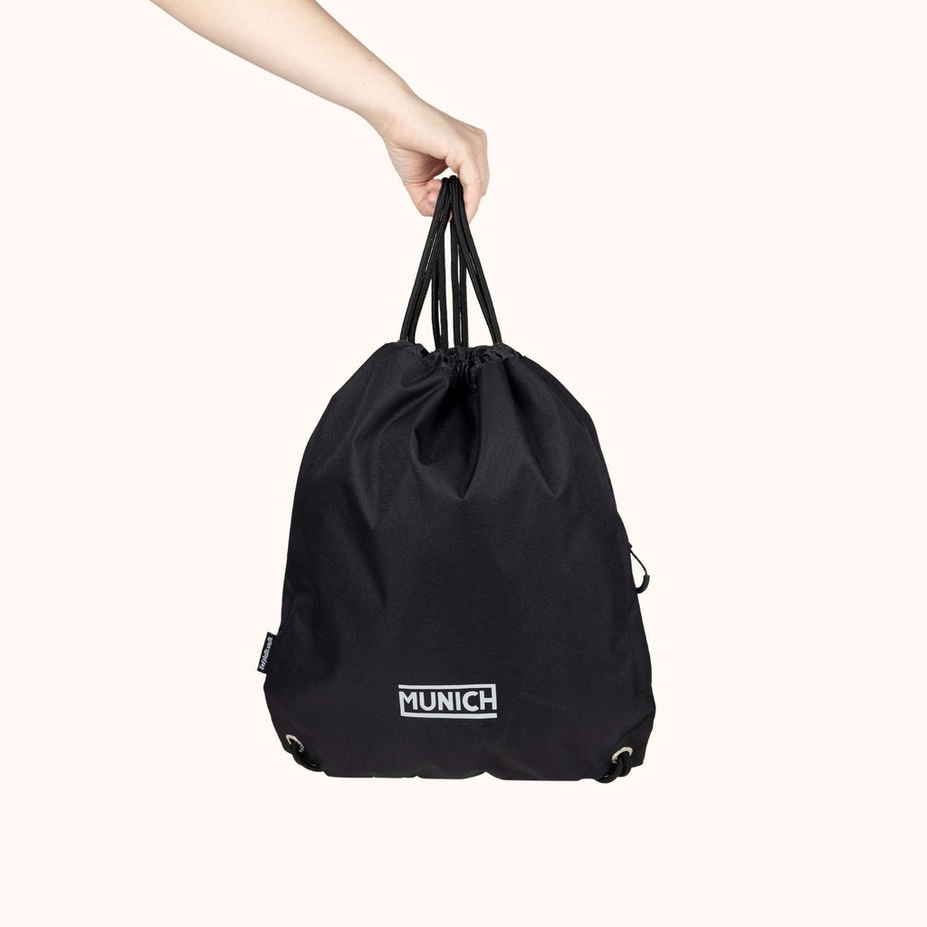 MUNICH 7113492 Bolsa de gimnasio reciclado Gym Sports (negro) (6)