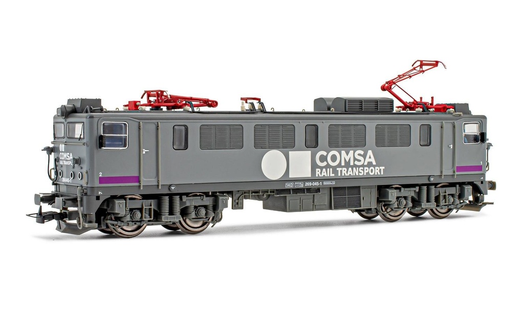 COMSA, locomotora eléctrica serie 269-045-1, ép. VI, con decoder de sonido