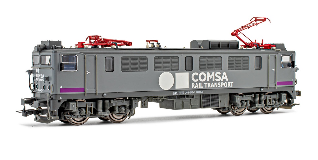 E2642 COMSA, locomotora eléctrica serie 269-045-1, ép. VI